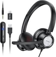Casque Micro USB New Bee avec Microphone Réglable