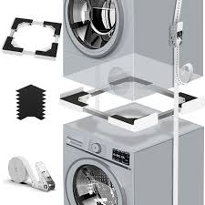 Kit d'Empilage Universel pour Lave-Linge et Sèche-Linge