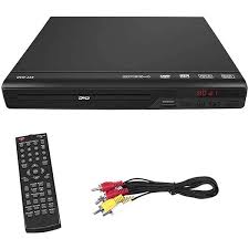 Lecteur DVD/CD avec Télécommande et Câble AV