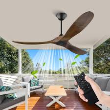 Ventilateur de Plafond Télécommandé sans Lumières