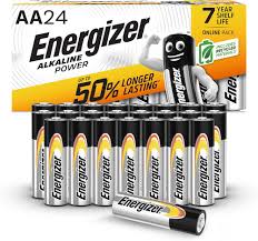 Pack de 24 Piles AA Alcalines Energizer