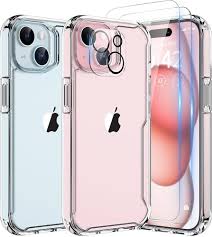 Coque ORETECH pour iPhone 15 avec 2 Verres Trempés